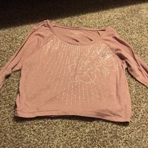 American eagle crop top long sleeve S